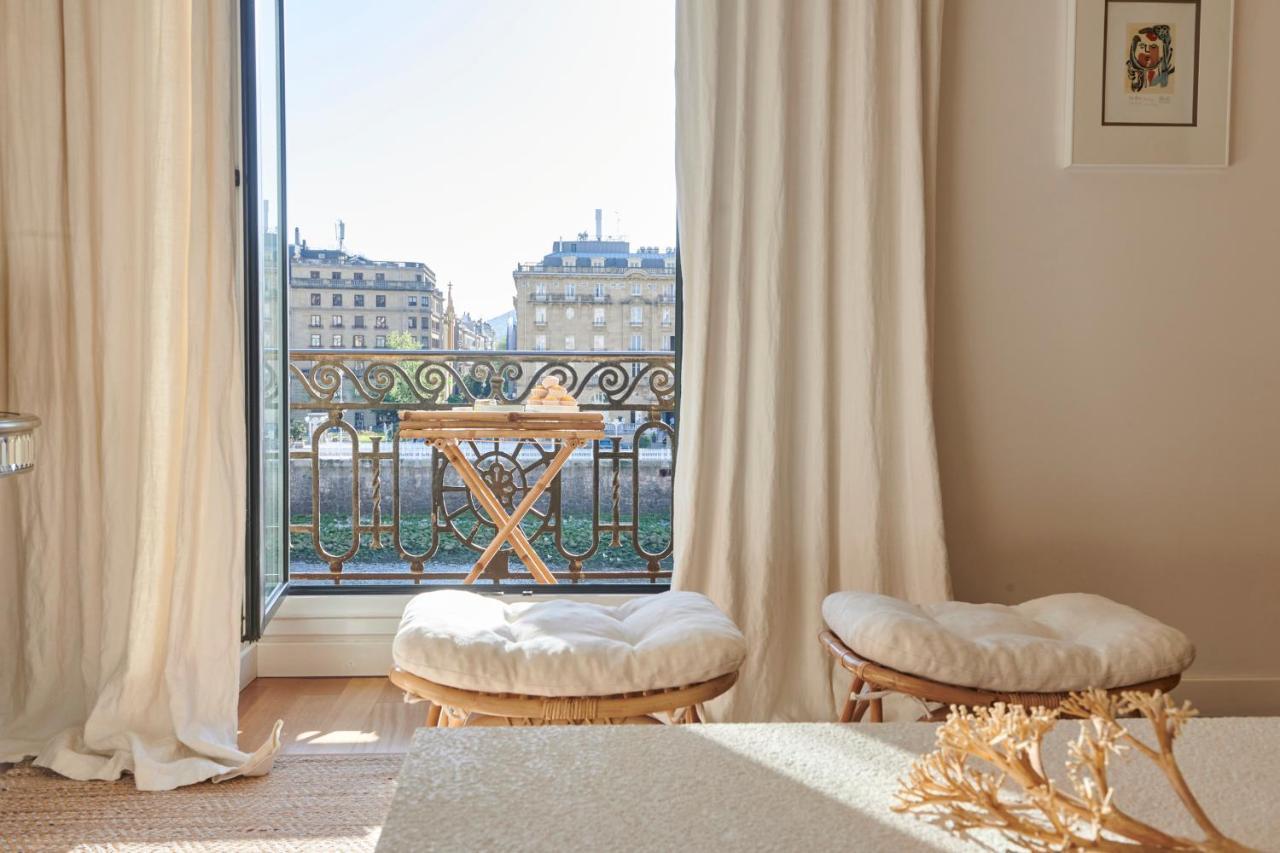 Deluxe Apt-Views To Historic Maria Cristina Hotel San Sebastián Zewnętrze zdjęcie