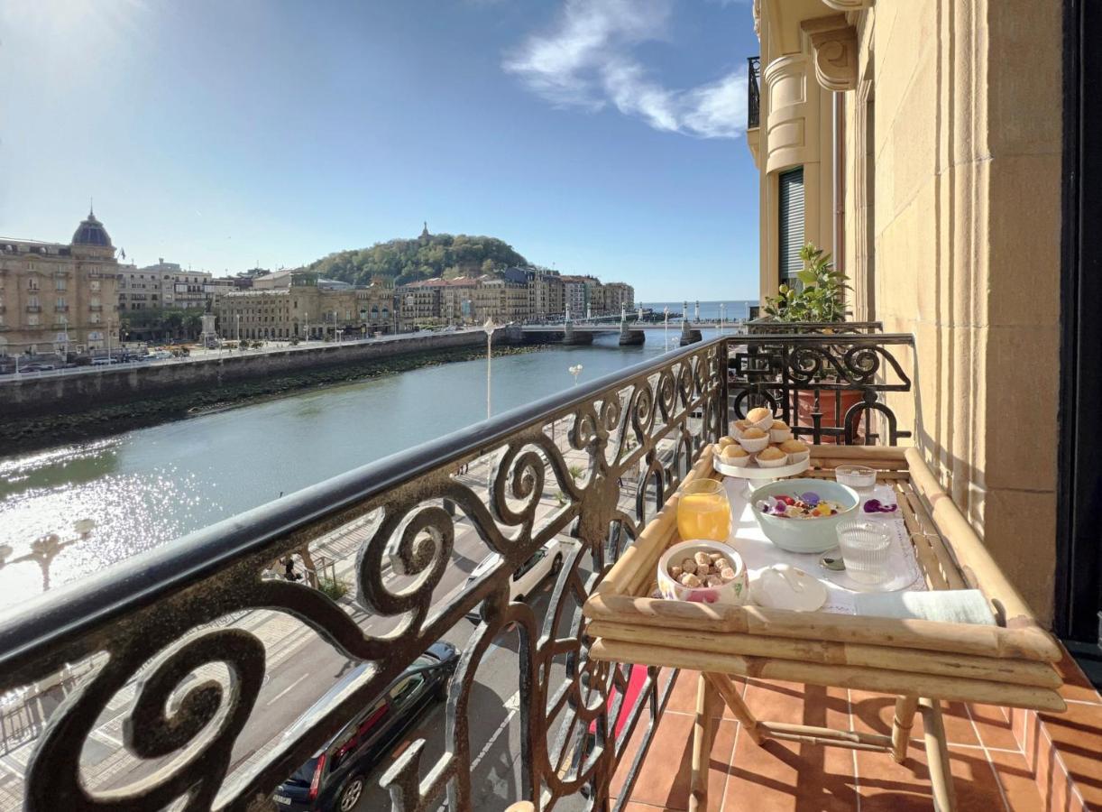 Deluxe Apt-Views To Historic Maria Cristina Hotel San Sebastián Zewnętrze zdjęcie